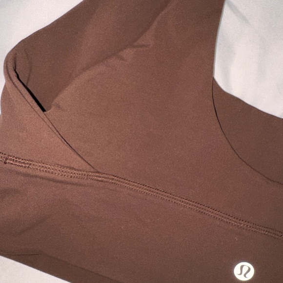 lululemon align athletica Women's Chocolate Sports Bra A/B - Picture 5 of 5